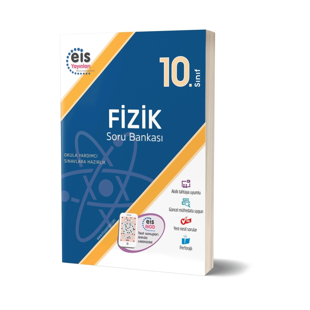 Eis Yayınları 10. Sınıf Fizik Soru Bankası Ders Sınav Kitapları Fiyatı