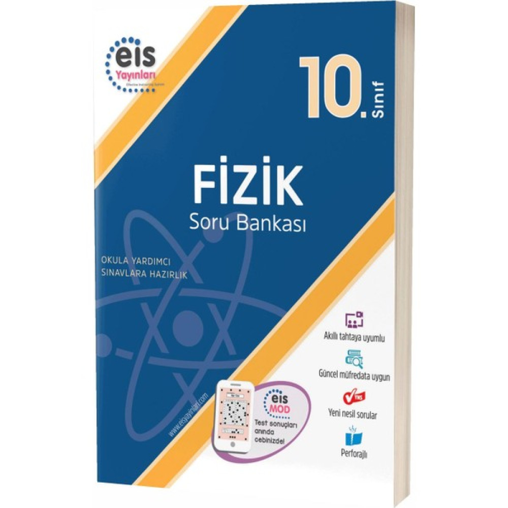 Eis Yayınları 10. Sınıf Fizik Soru Bankası (Ciltli) YGS ve LYS Kitapları Fiyatı