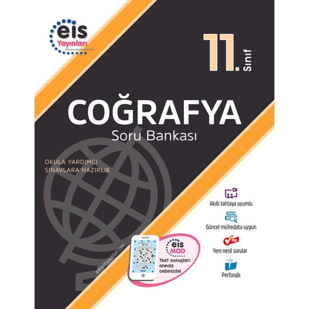 Eis Yayınları 11. Sınıf Coğrafya Soru Bankası 2020 Coğrafya Fiyatı