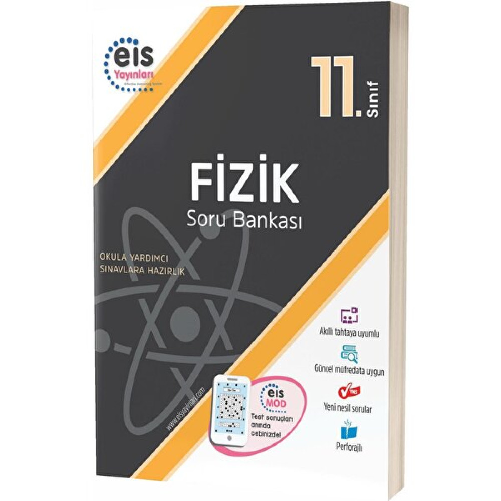Eis Yayınları 11. Sınıf Fizik Soru Bankası (Ciltli) YGS ve LYS Kitapları Fiyatı