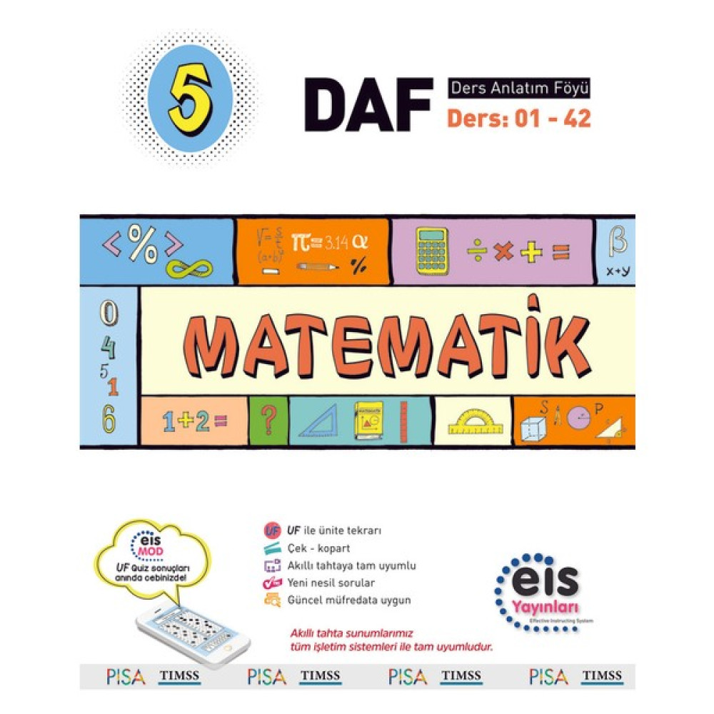Eis Yayınları 5. Sınıf Daf Matematik Kaynak Kitapları Fiyatı