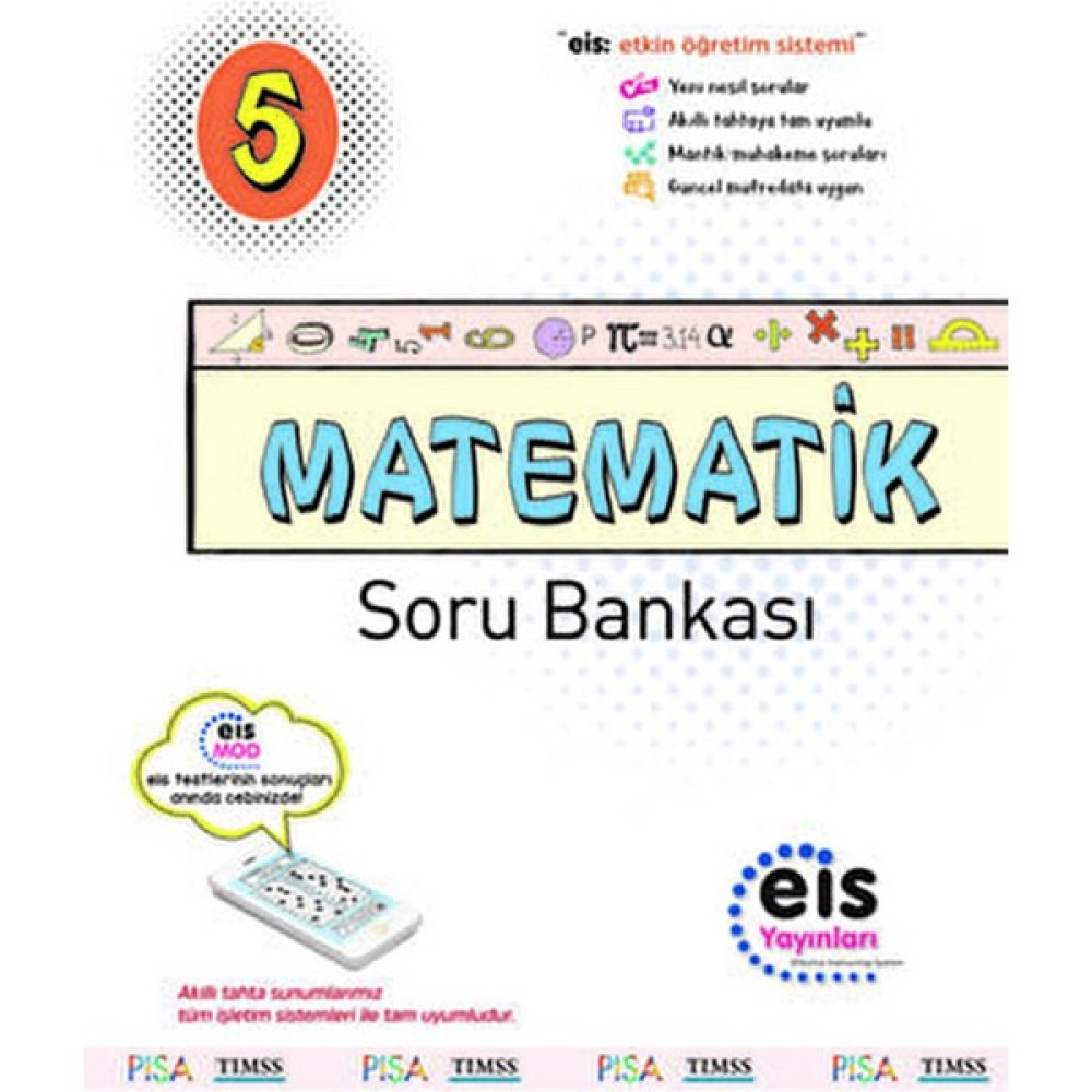 Eis Yayınları 5. Sınıf Matematik Soru Bankası Kaynak Kitapları Fiyatı