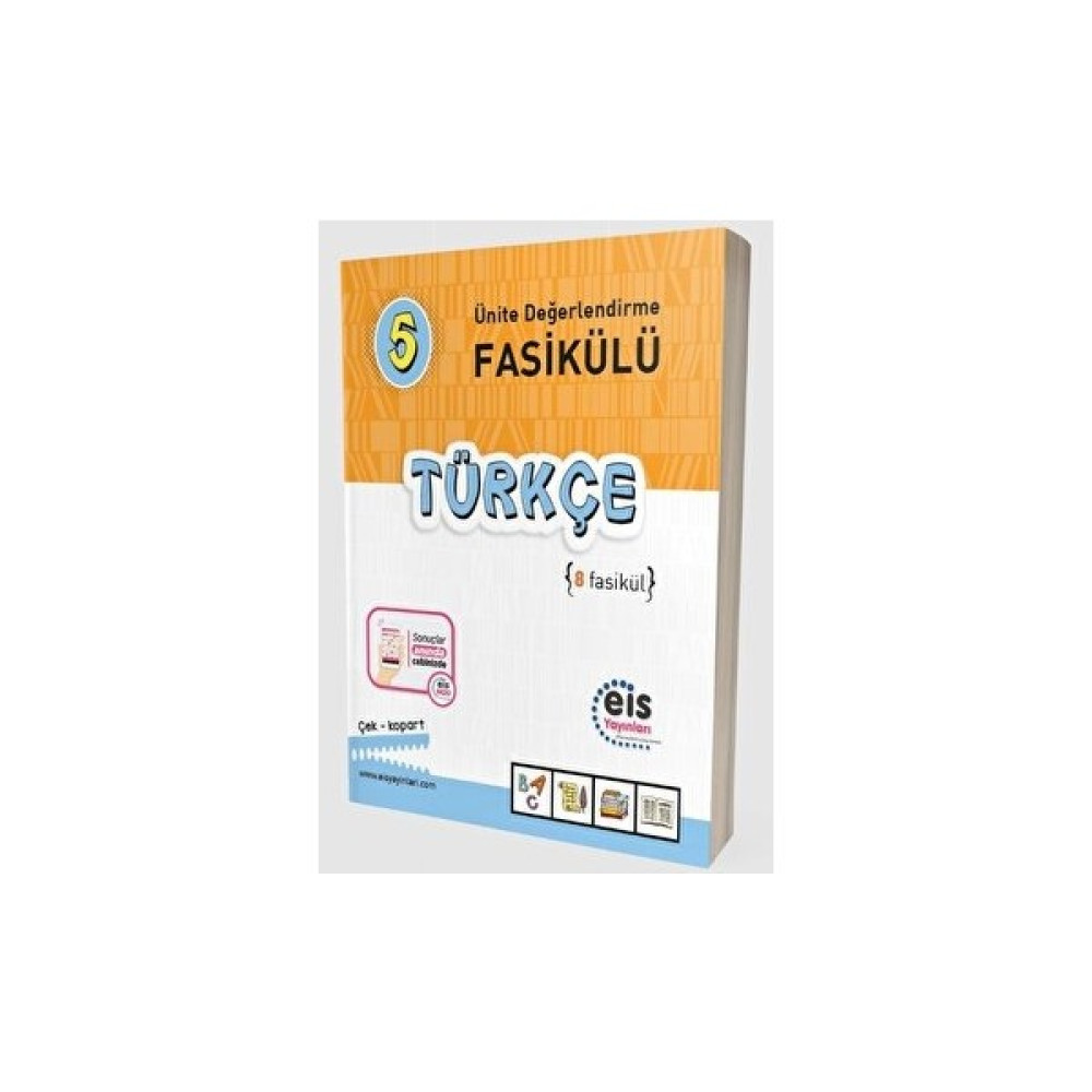 Eis Yayınları 5. Sınıf Ünite Değerlendirme Fasikülü (1-8 ) Türkçe Tüm Dersler Fiyatı