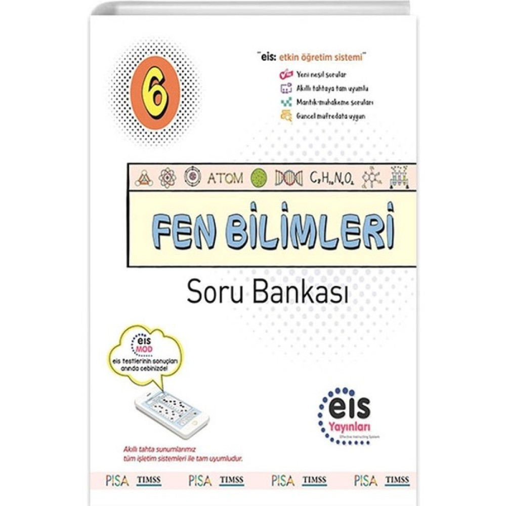 Eis Yayınları 6. Sınıf Fen Bilimleri Soru Bankası Kaynak Kitapları Fiyatı