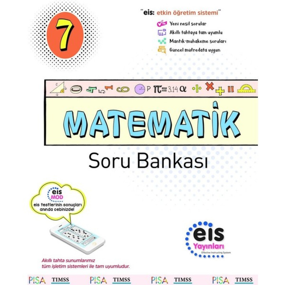 Eis Yayınları 7. Sınıf Matematik Soru Bankası Matematik Fiyatı