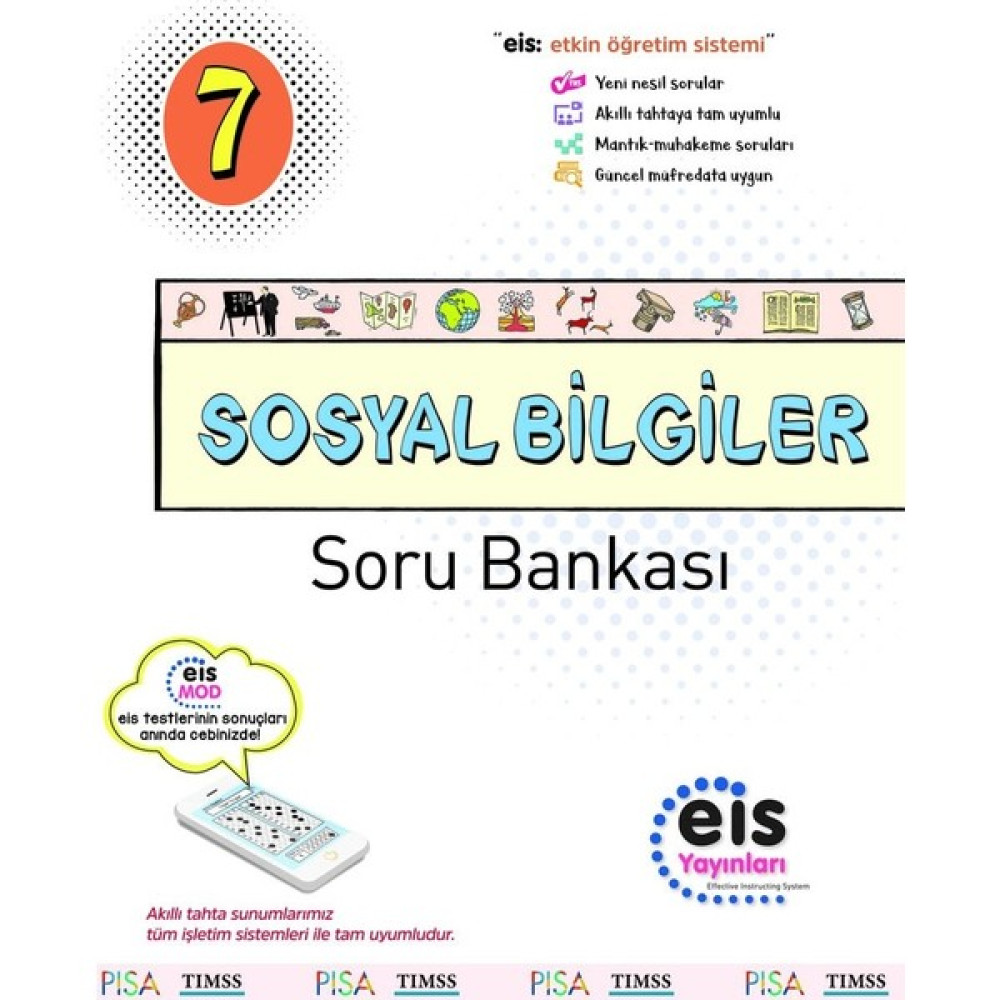 Eis Yayınları 7. Sınıf Sosyal Bilgiler Soru Bankası Sosyal Bilgiler Fiyatı