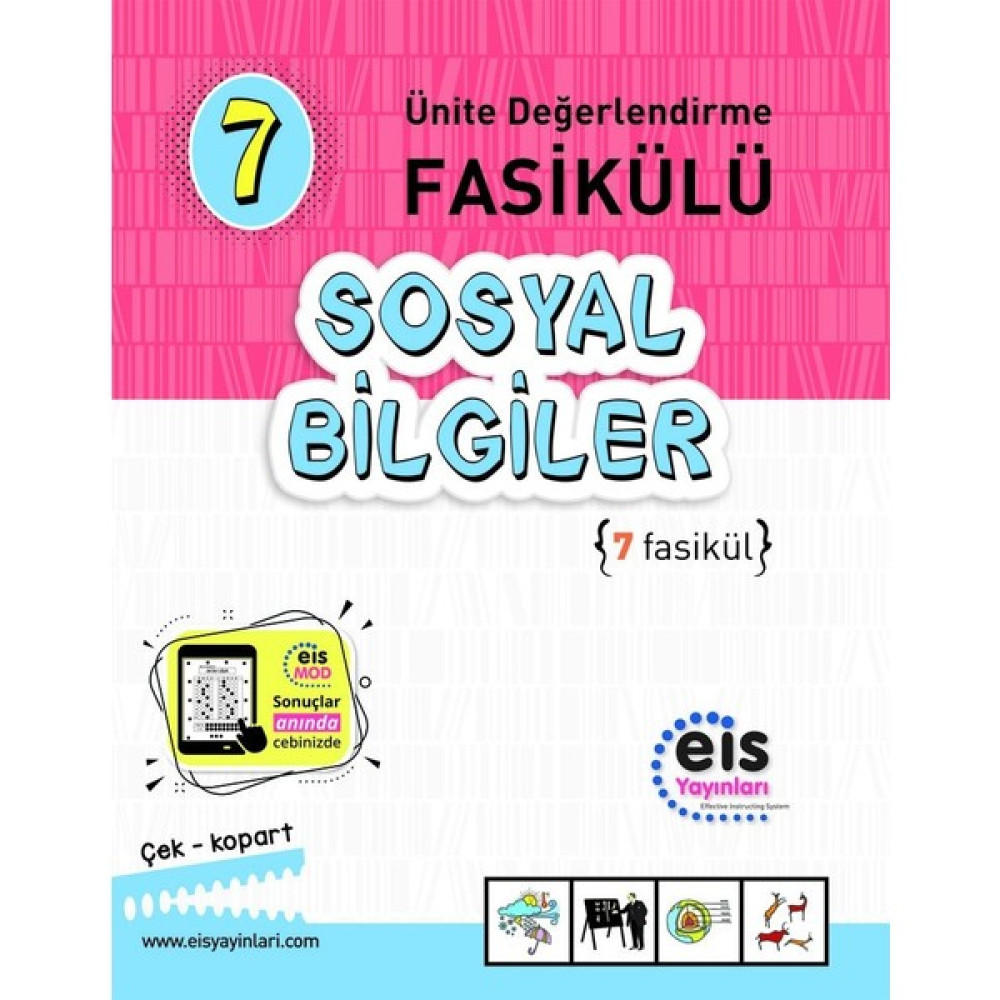 Eis Yayınları 7. Sınıf Sosyal Bilgiler Ünite Değerlendirme Fasikülü Sosyal Bilgiler Fiyatı
