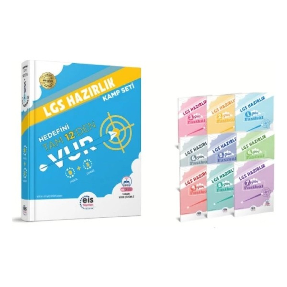 Eis Yayınları 8. Sınıf LGS Kamp Seti (Ciltli) Kaynak Kitapları Fiyatı