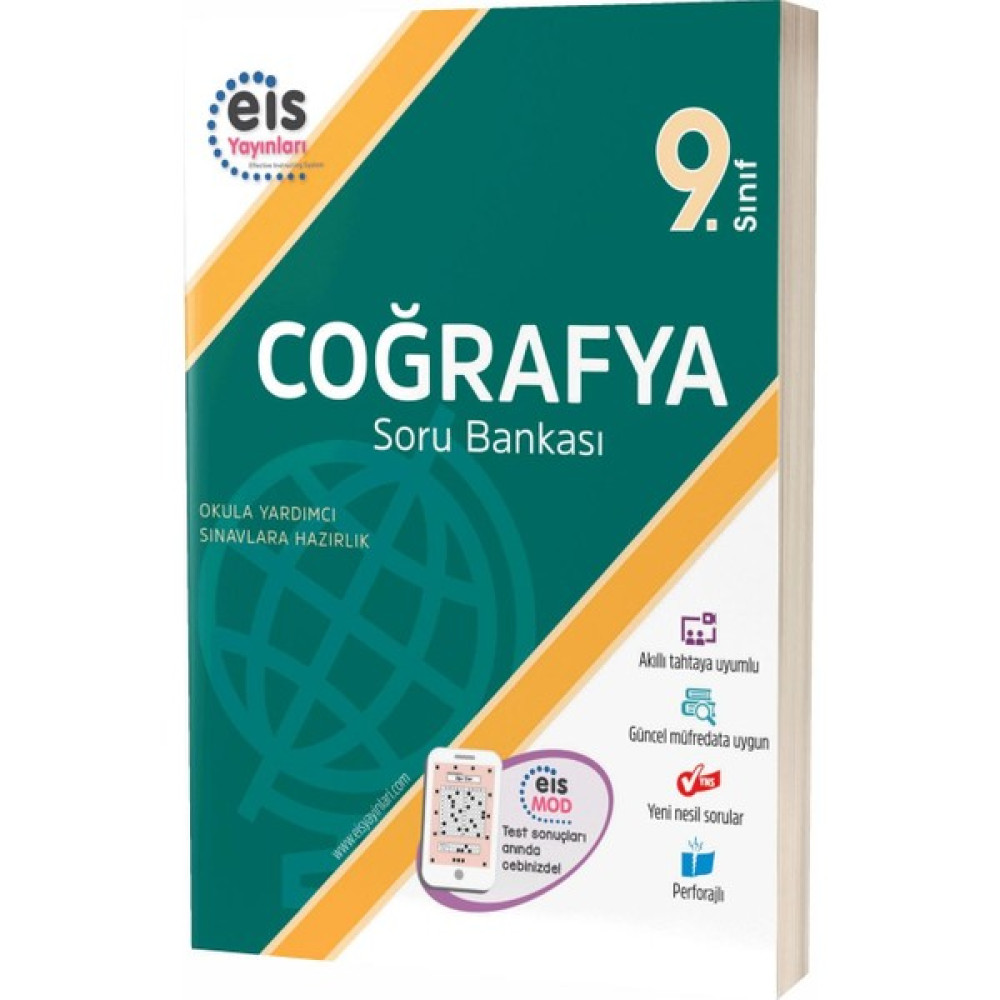 Eis Yayınları 9. Sınıf Coğrafya Soru Bankası (Ciltli) YGS ve LYS Kitapları Fiyatı