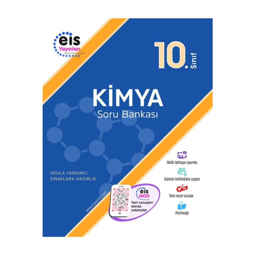 Eis Yayınları Eis 10. Sınıf Kimya Soru Bankası Yardımcı Kitaplar Fiyatı