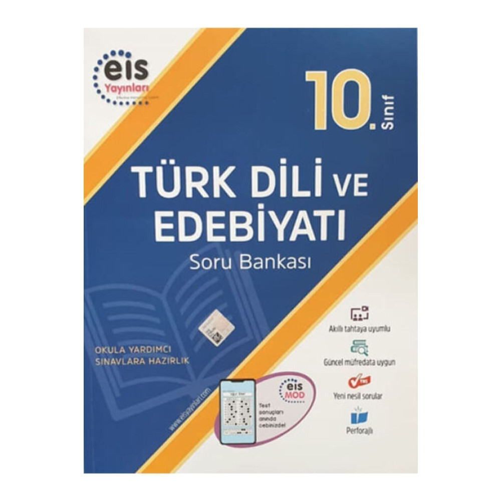 Eis Yayınları Eis 10. Sınıf Türk Dili Ve Edebiyatı Soru Bankası Ders Sınav Kitapları Fiyatı