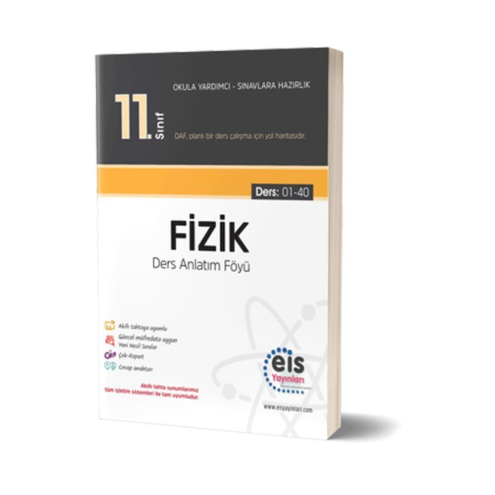 Eis Yayınları Eis - 11.sınıf - Daf - Fizik. Yardımcı Kitaplar Fiyatı
