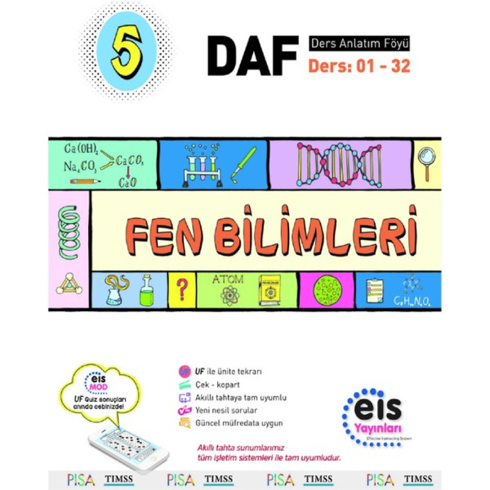 Eis Yayınları Eis 5.sınıf Daf Fen Bilimleri Kaynak Kitapları Fiyatı