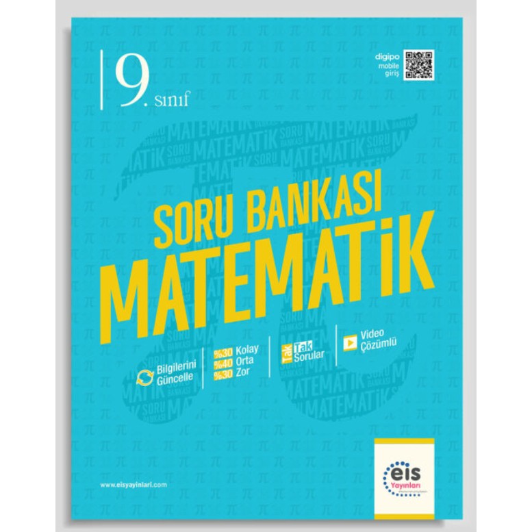 Eis Yayınları Eis 9. Sınıf Matematik Soru Bankası Matematik Fiyatı