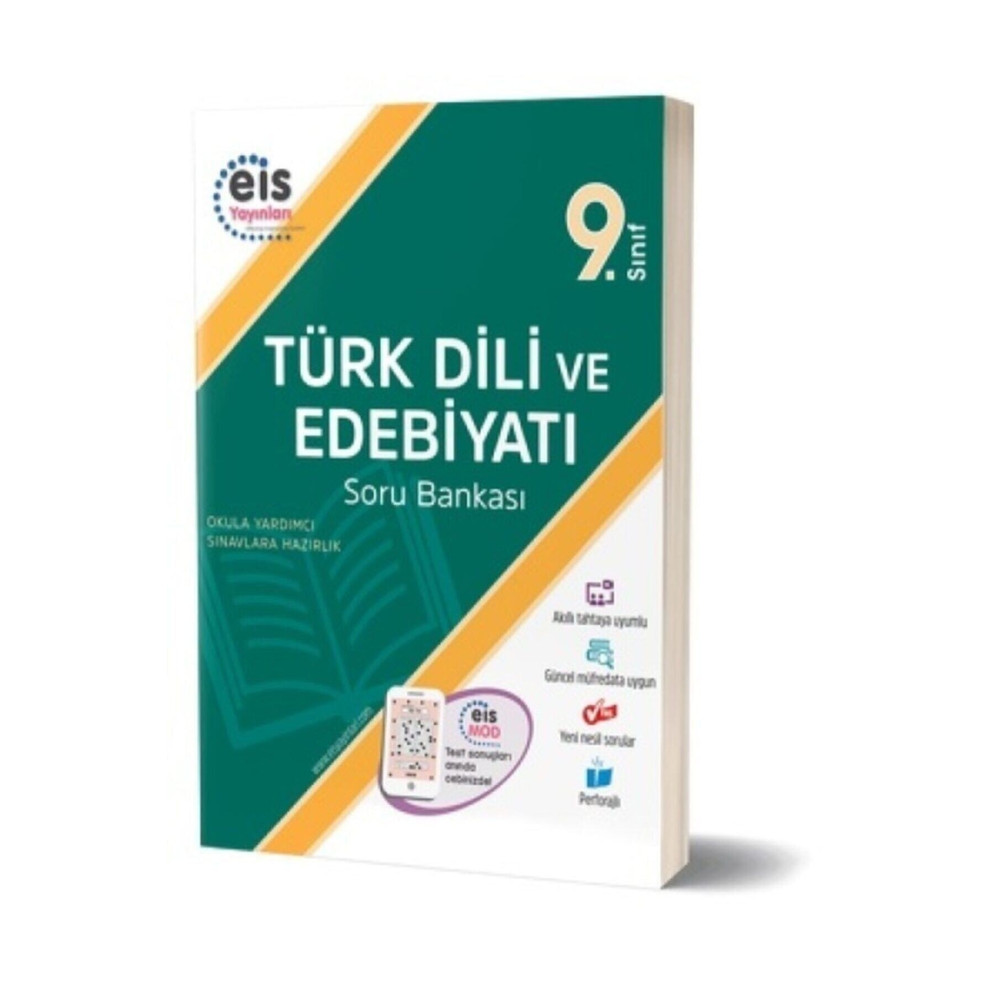 Eis Yayınları Eis 9.sınıf Türk Dili Ve Edebiyat Soru Bankası Ders Sınav Kitapları Fiyatı