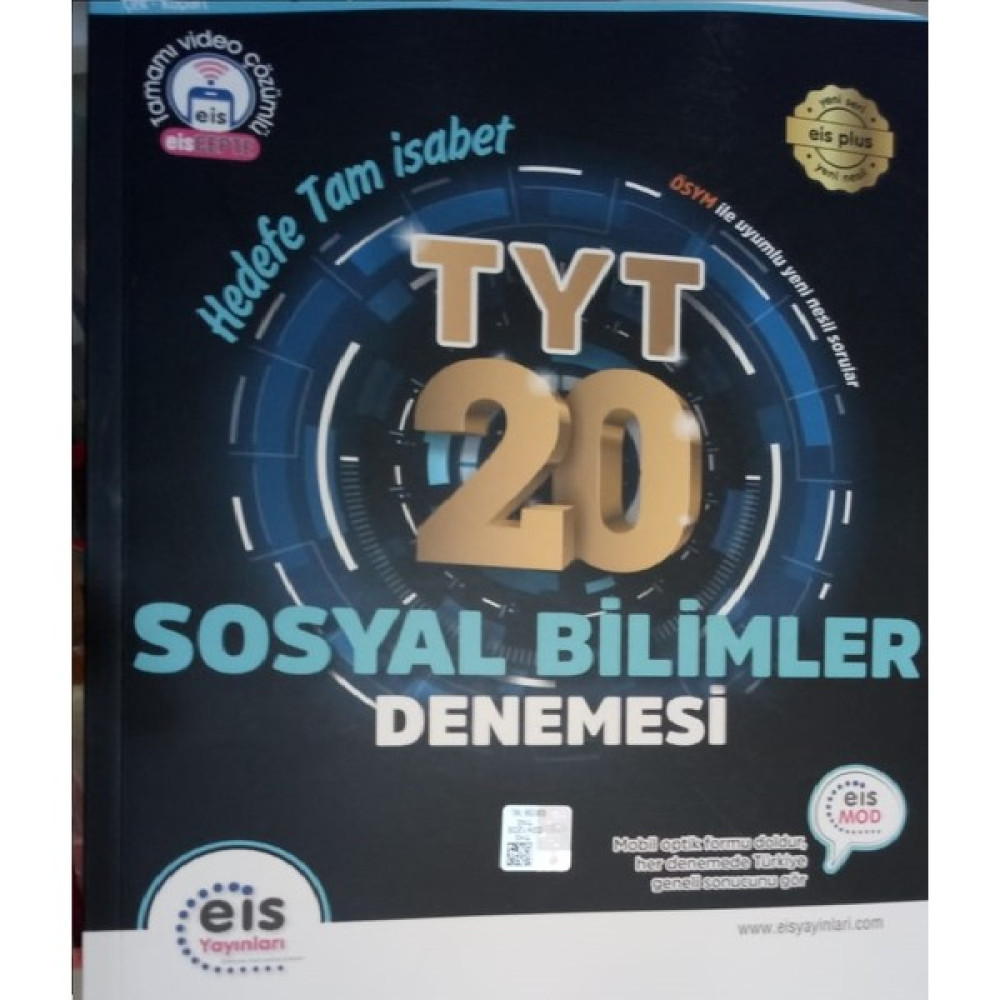 Eis Yayınları TYT 20'li Sosyal Bilimler Deneme Sosyal Bilgiler Fiyatı
