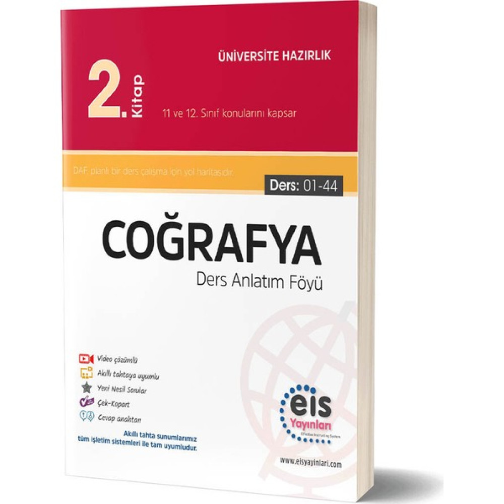 Eis Yayınları YKS Coğrafya 2. Kitap Daf Coğrafya Fiyatı