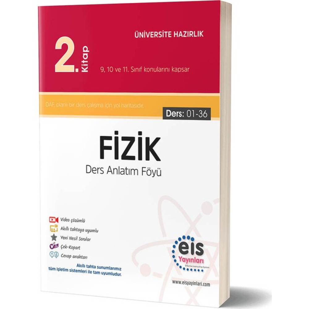 Eis Yayınları YKS Fizik 2. Kitap Daf Fizik Fiyatı