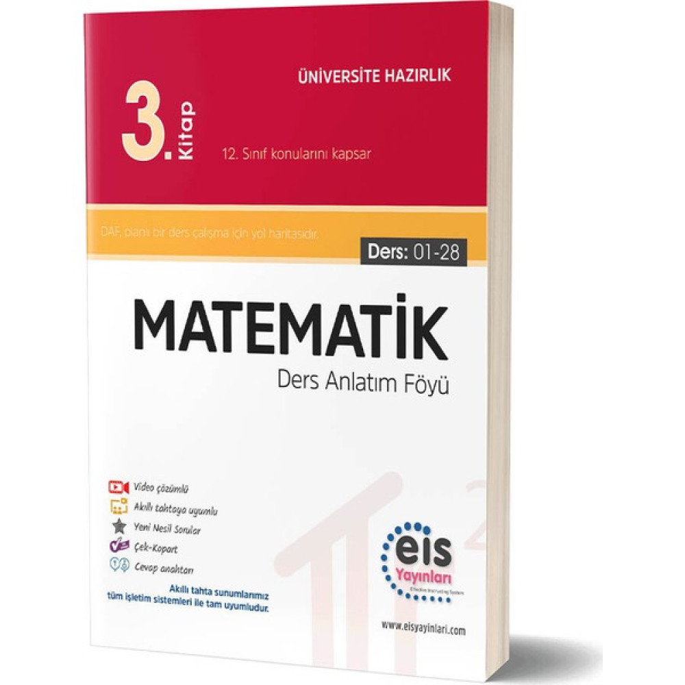Eis Yayınları YKS Matematik 3. Kitap Daf Matematik Fiyatı