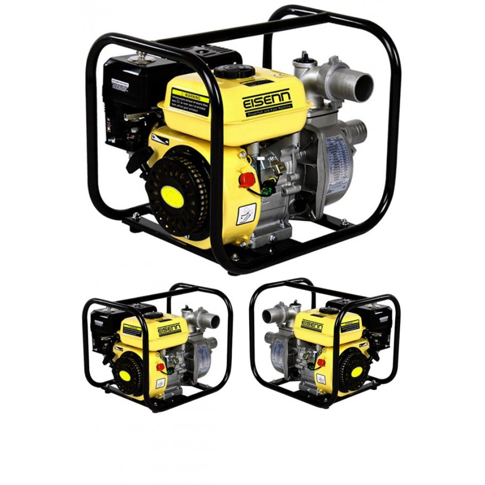 Eisenn Alman Wps-30 9.2 Hp W-Power Turbo Benzinli Su Motoru Motopomp 3 Parmak Yakit Cimrisi Su Motoru Fiyatı