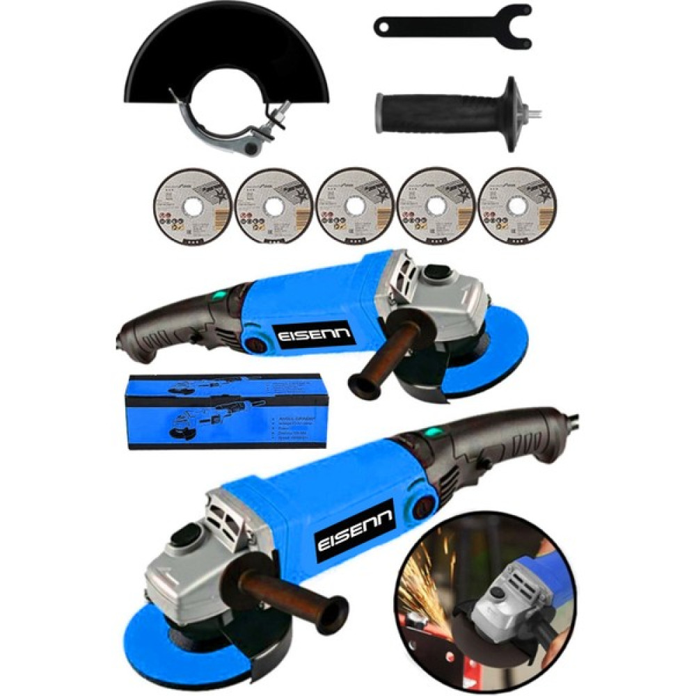 Eisenn Germany Technology Gdx-Drive 3200 W Devir Ayarlı Spiral Taşlama Metal Kesim 5 Psc Taş Hediye Taşlama Makinesi Fiyatı