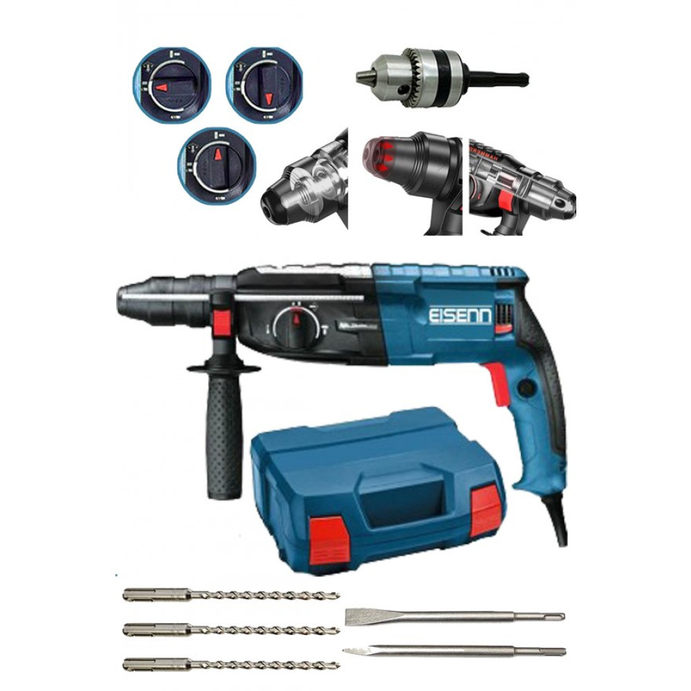 Eisenn Germany Technology Kofann 6.2 Joule Sds Plus Gbh 3-.26 Kırıcı Delıcı Usta Set Hediyeli Kırıcı Deliciler & Kırıcılar Fiyatı