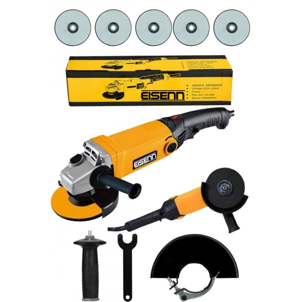 Eisenn Germany Technology X - Drive 3000 W Devir Ayarli Spiral Taslama Metal Kesim 5 Psc Tas Hediye Taşlama Makinesi Fiyatı