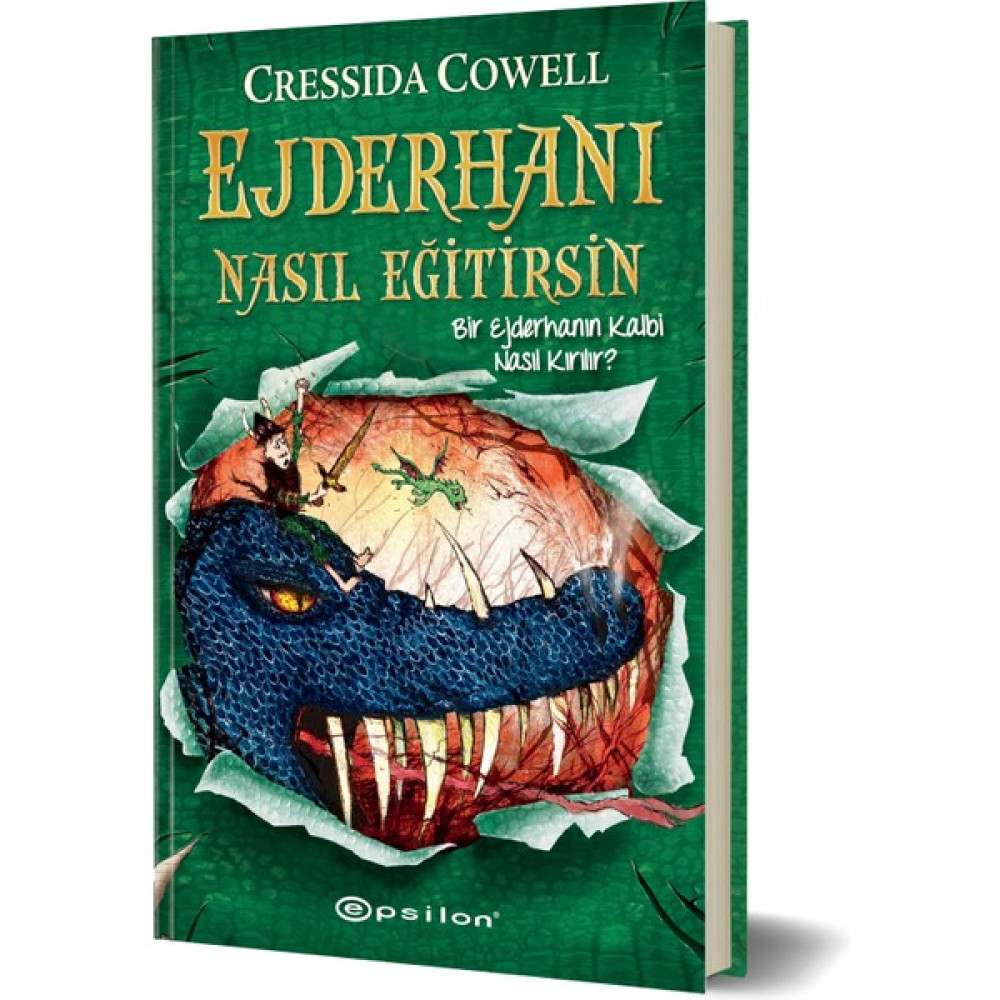 Ejderhanı Nasıl Eğitirsin 8 – Bir Ejderhanın Kalbi Nasıl Kırılır? - Cressida Cowell Çocuk Öykü Fiyatı