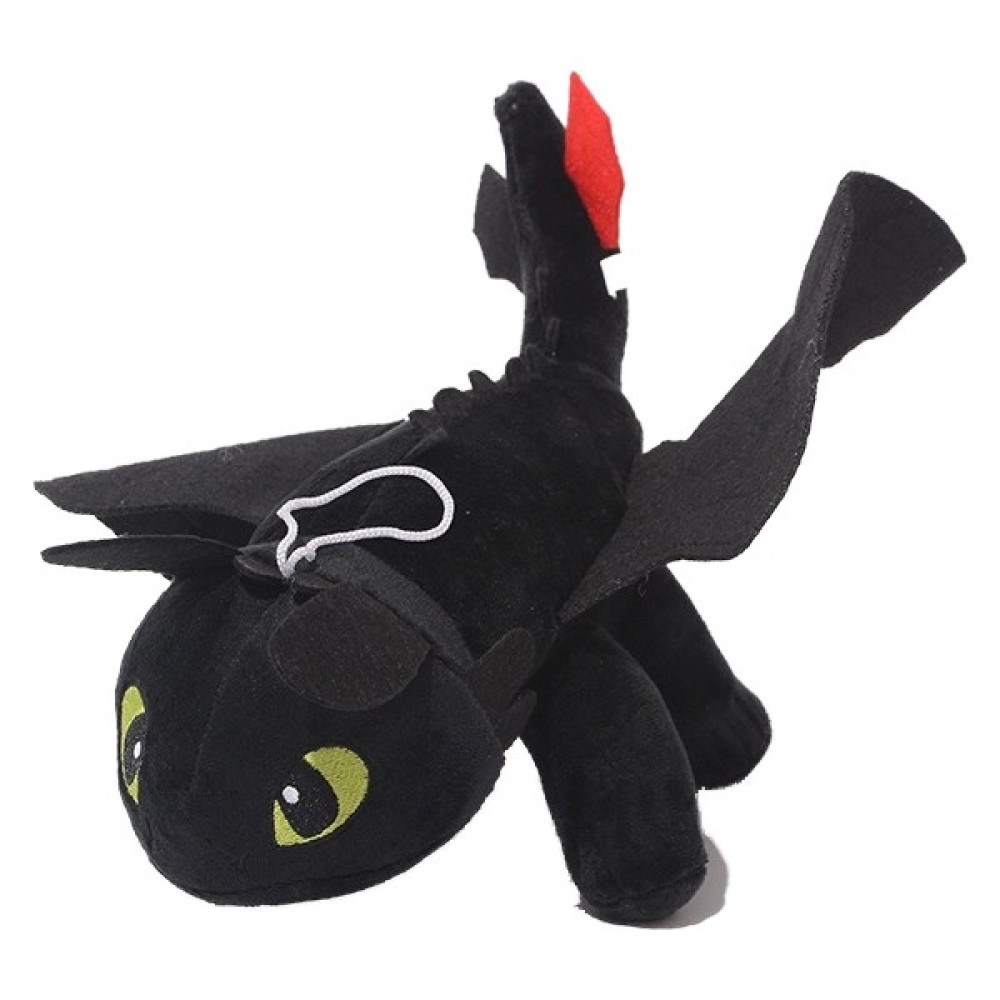Ejderhanı Nasıl Eğitirsin Peluş Oyuncak Siyah ve Beyaz Ejderha Peluş Oyuncak Bebek Bebek 27CM (Yurt Dışından) - Siyah - Siyah Peluş Oyuncaklar Fiyatı