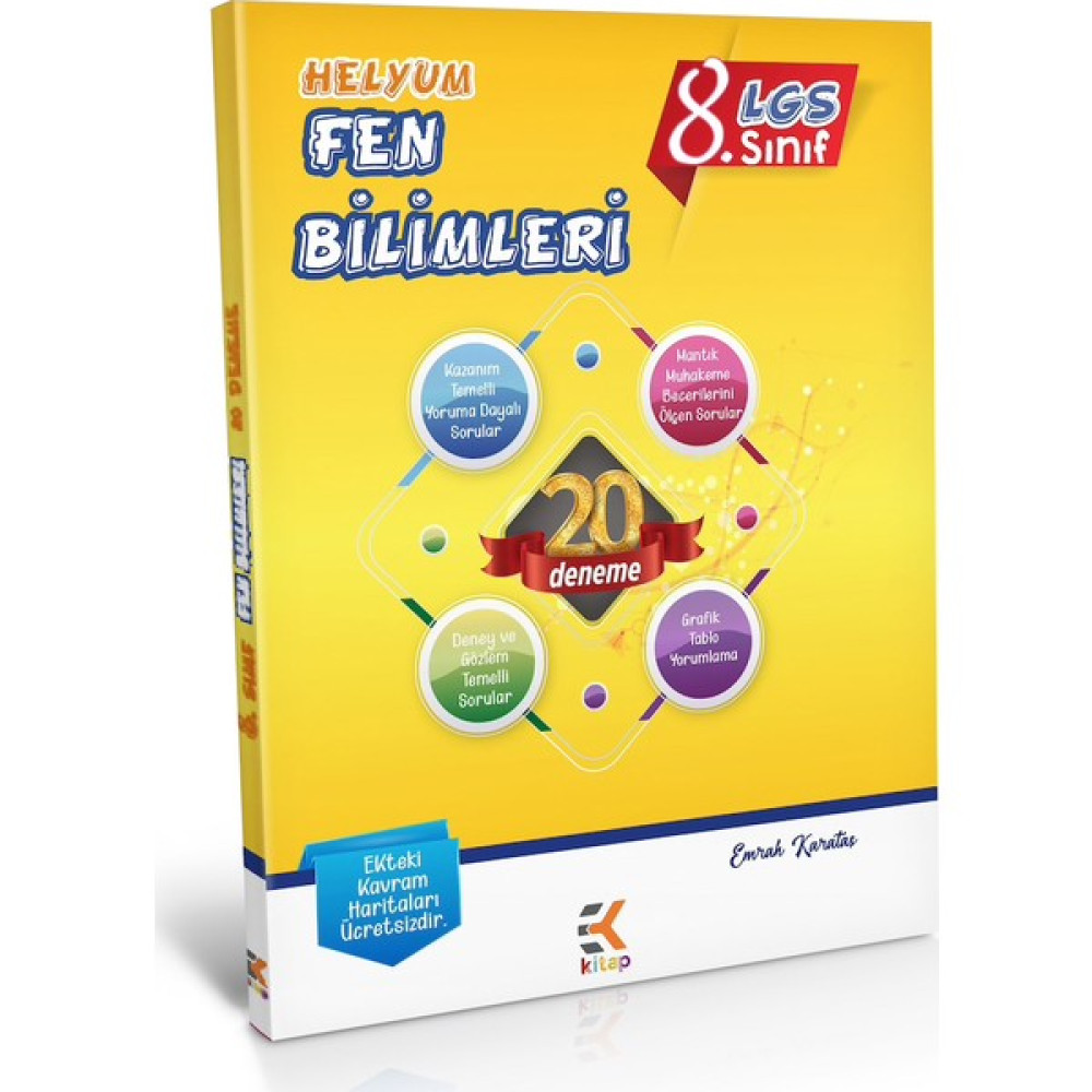 Ek Kitap Fen Bilimleri 20'li Deneme Seti Kaynak Kitapları Fiyatı
