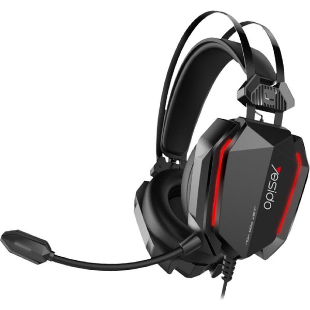 EK03 Kafa Üstü Kablolu Oyuncu Kulaklığı Mikrofonlu Işıklı Rainbow Rgb Stereo Profesyonel Gaming Kulak Üstü - Siyah Kulak Üstü Kulaklık Fiyatı
