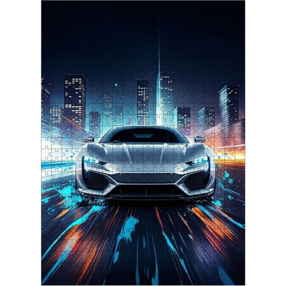 Ekart Ahşap Mdf Puzzle Yapboz Hızlı Spor Araba 500 Parça 50*70 cm Puzzle & Aksesuarları Fiyatı
