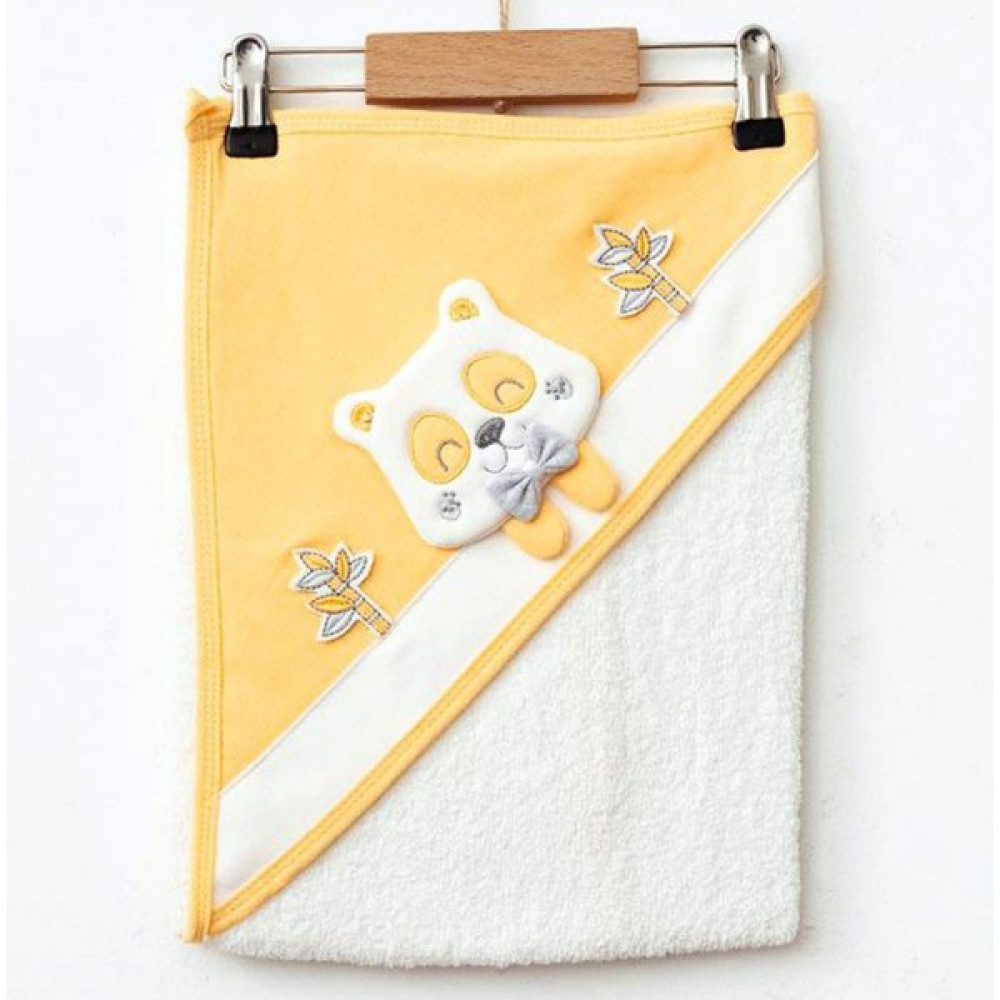 Eke Baby Panda Bebek Havlusu 80 x 80 cm 1417 - Turuncu Oto Boyaları Fiyatı