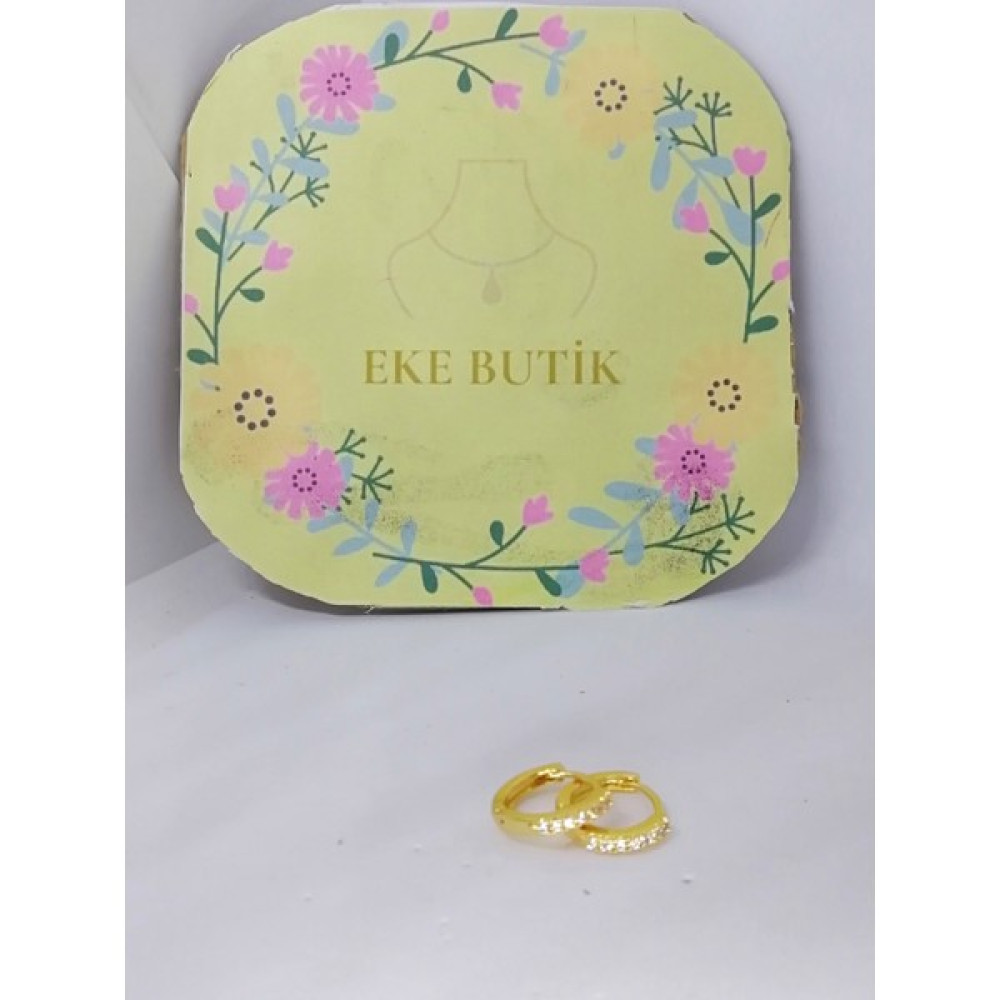 Eke Butik Çelik Taşlı Çocuk Küpesi Altın, Takı & Aksesuar Fiyatı
