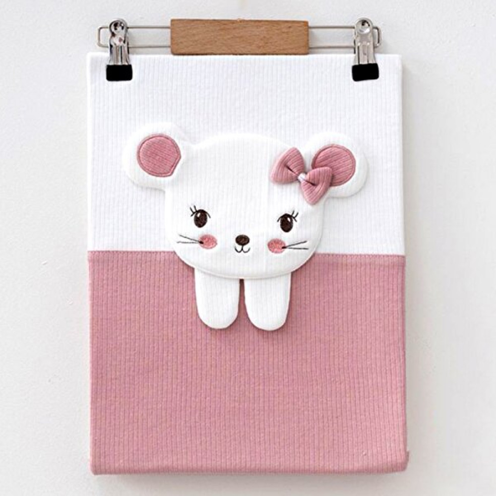 Ekebaby Mouse Lüx Penye Bebek Battaniyesi 85X90 cm - 85 x 90 cm - Gül Kurusu Bebek Battaniyesi Fiyatı