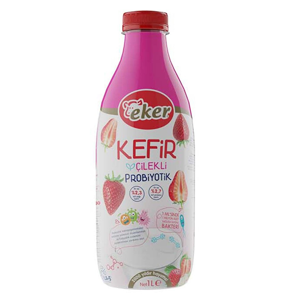 Eker Çilekli Kefir 1 L Ayran Fiyatı