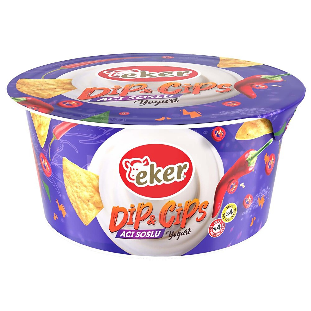 Eker Dip&Cips Acı Soslu Yoğurt 125 g Yoğurt Fiyatı