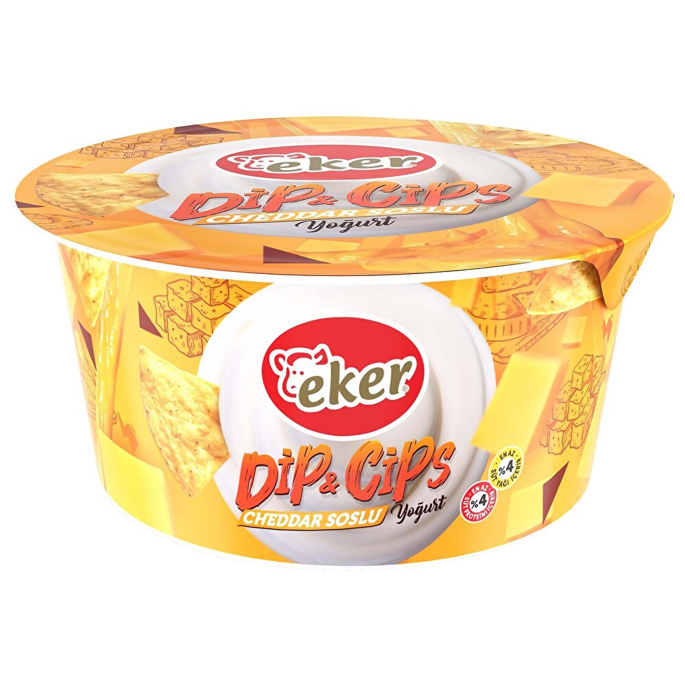 Eker Dip&Cips Cheddar Soslu Yoğurt 125 g Yoğurt Fiyatı