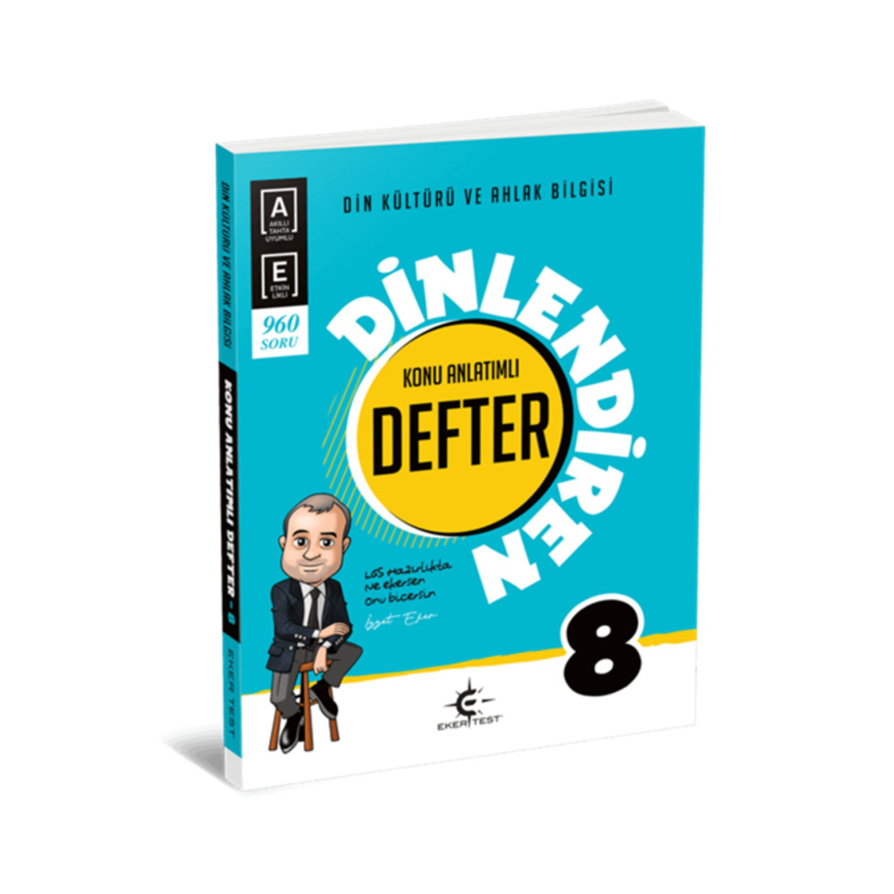 Eker Test 8. Sınıf Lgs Din Kültürü Ve Ahlak Bilgisi Konu Anlatımlı Dinlendiren Defter Yardımcı Kitaplar Fiyatı