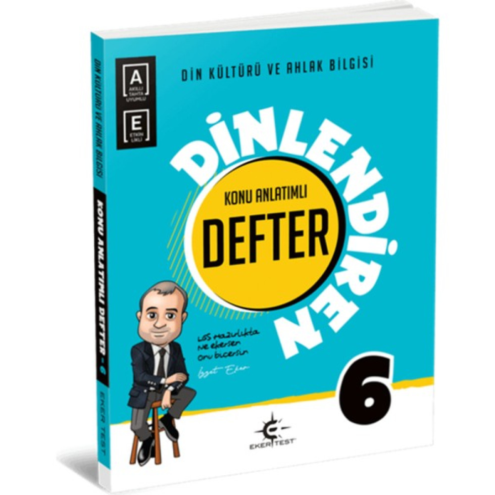Eker Test Yayınları 6. Sınıf Dinlendiren Defter Din Kültürü ve Ahlak Bilgisi Fiyatı