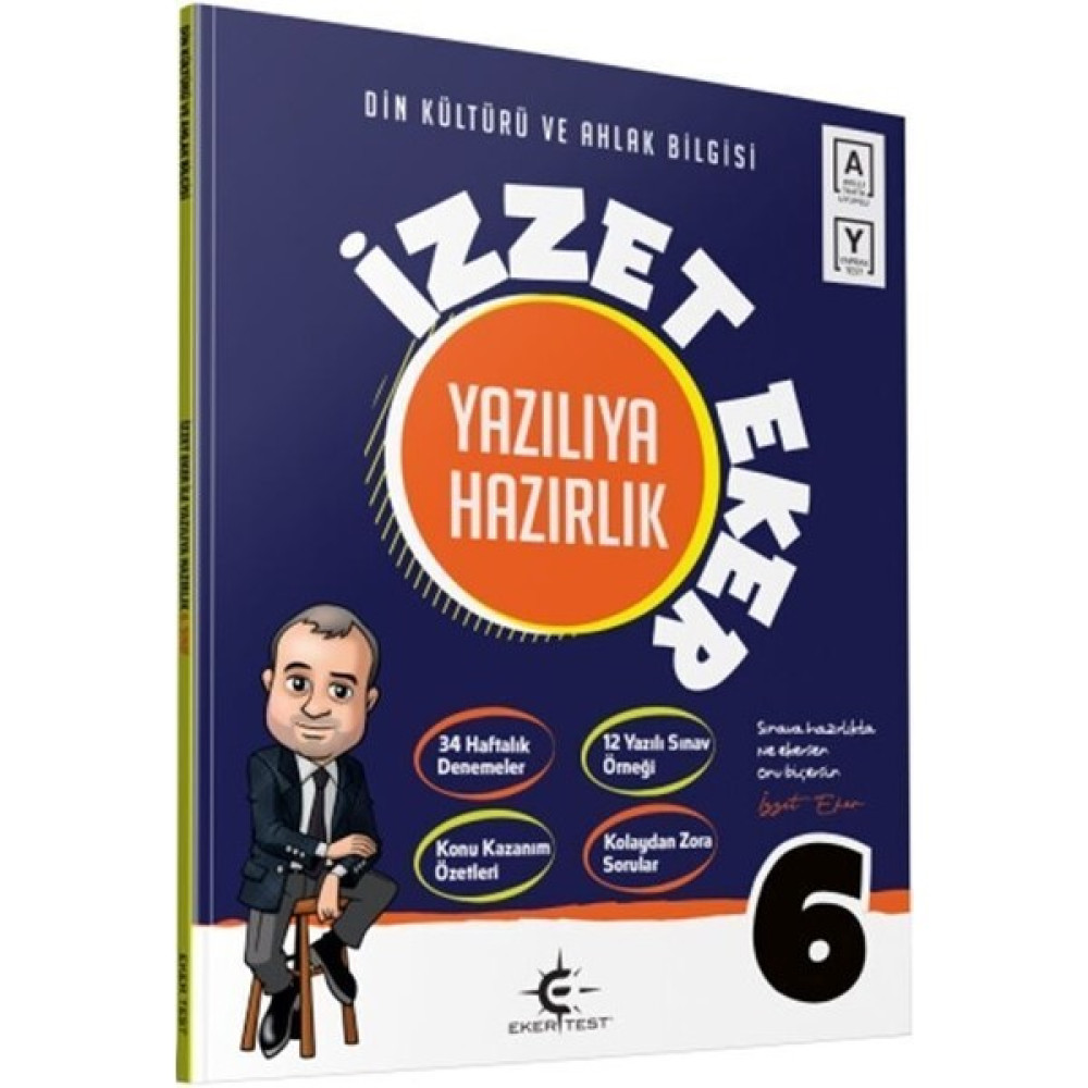 Eker Test Yayınları 6.Sınıf İzzet Eker Ile Yazılıya Hazırlık Kaynak Kitapları Fiyatı