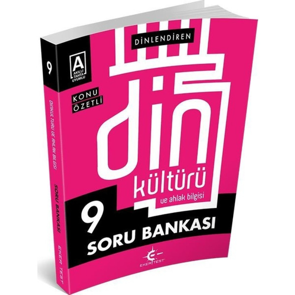 Eker Test Yayınları 9 Sınıf Dinlendiren Din Kültürü Konu Anlatımlı Din Kültürü ve Ahlak Bilgisi Fiyatı