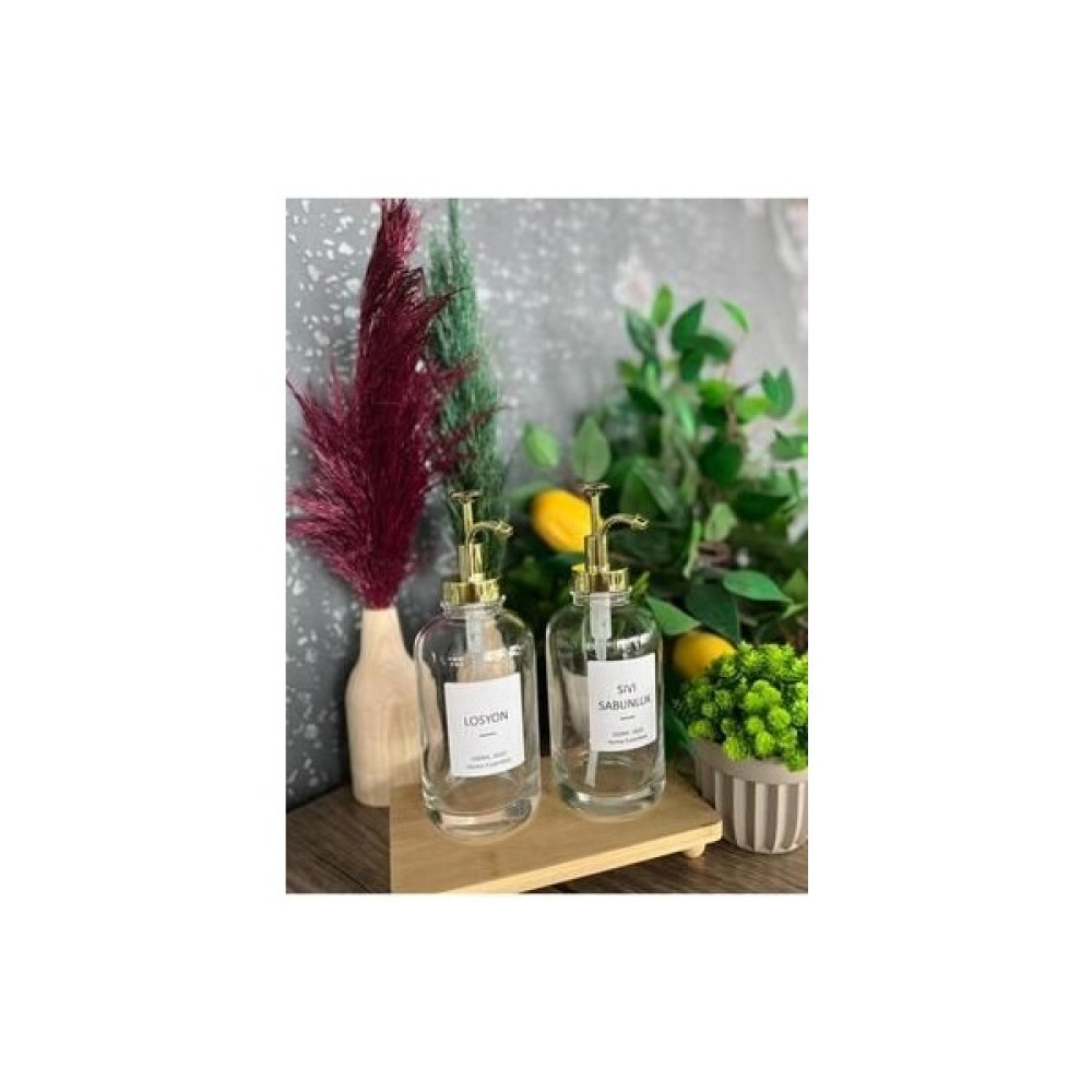 Ekinci Home Mien Mien 2'li Sıvı Sabunluk&losyon Seti 500ML MİEN14 - Şeffaf Sabunluk Fiyatı