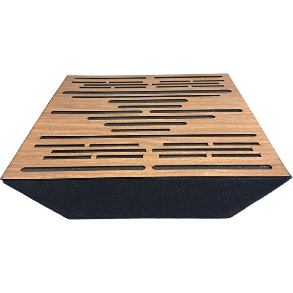 Eko Akustik Basstrap Max Line Ahşap Difüzör Panel 50CM*50CM*10CM - Ceviz Dış Cephe Yalıtım Malzemeleri Fiyatı