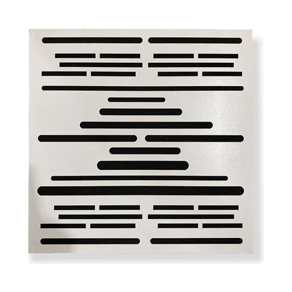 Eko Akustik Ekoakustik Eko Akustik Line Ahşap Difüzör Akustik Panel 50CM*50CM-AKUSTIK Panel - Beyaz Dış Cephe Yalıtım Malzemeleri Fiyatı