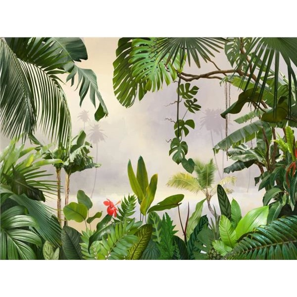 Eko Dekor Botanik 3D Duvar Kağıdı Kanvas Tek Parca - 420 x 265 cm Duvar Kağıdı Fiyatı