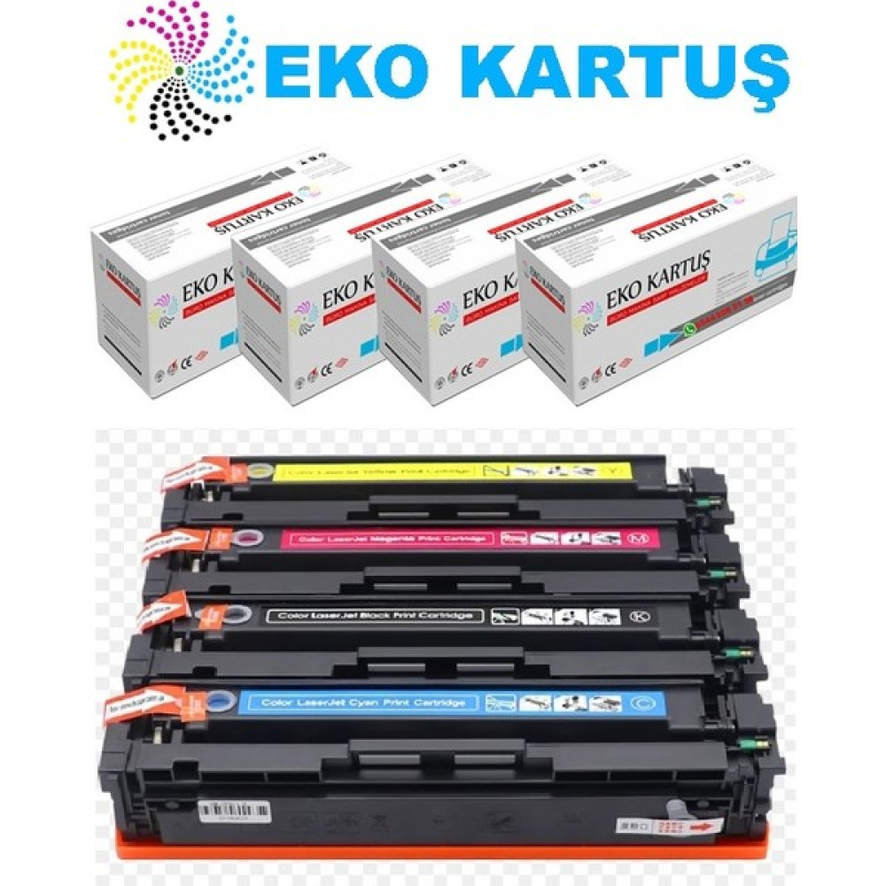 Eko Kartuş Canon I-Sensys MF-657CDW Muadil Toner Seti Çipli Tonerler Fiyatı