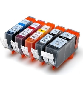 Eko Kartuş Canon Pixma MX-885 PGI-525-CLI-526 5 Renk Set Muadil Kartuş, - Renkli Tonerler Fiyatı