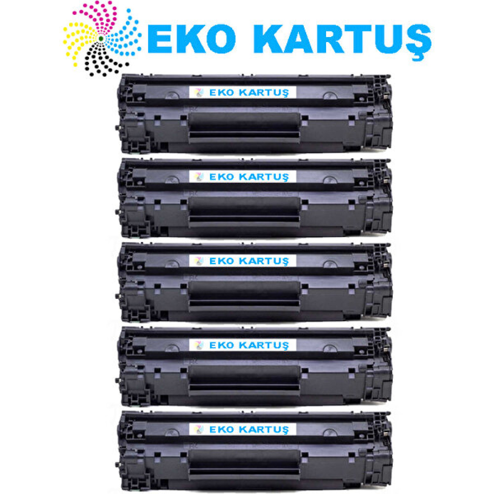 Eko Kartuş Hp CF283A 83A Ekonomik Avantajlı 5’li Paket Muadil Toner Tonerler Fiyatı