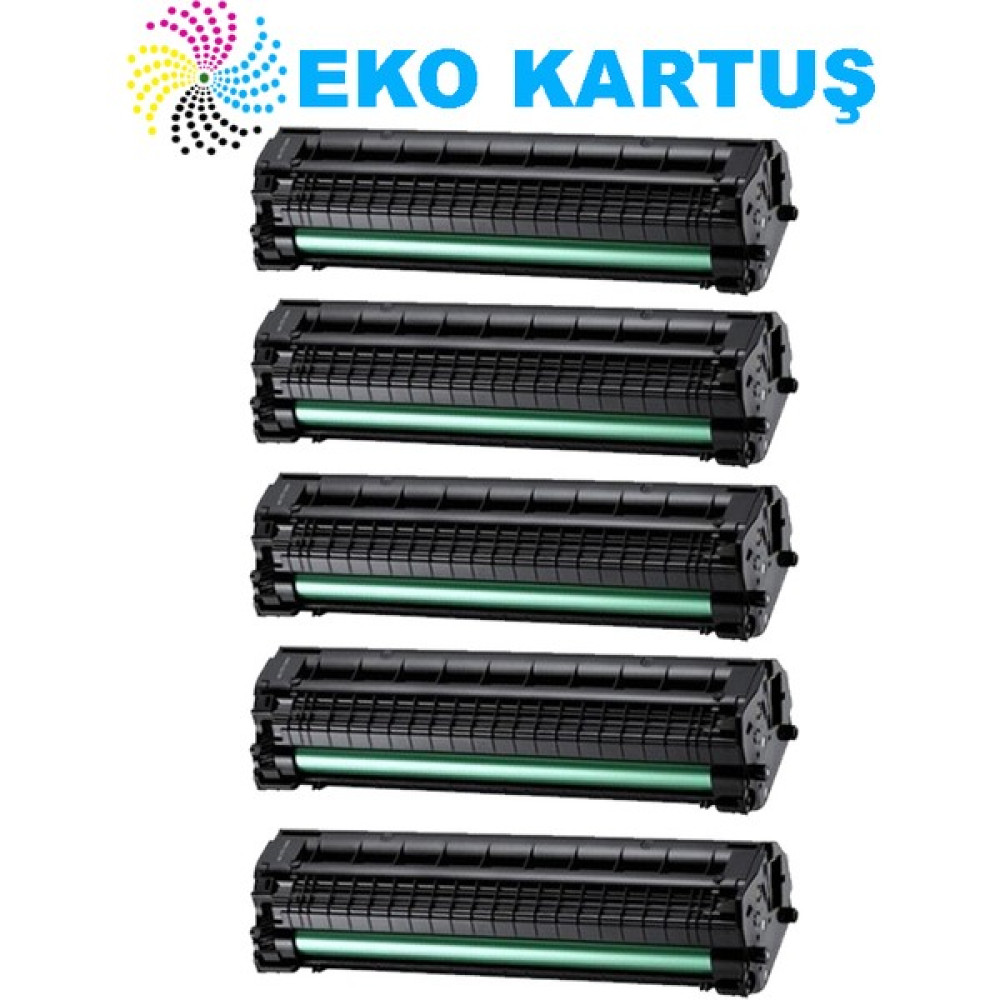 Eko Kartuş Hp Laser 107W Ekonomik Avantajlı 5'li Paket Çipsiz Muadil Toner, Tonerler Fiyatı